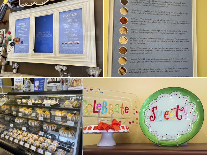 Nothing Bundt Cakes Menu