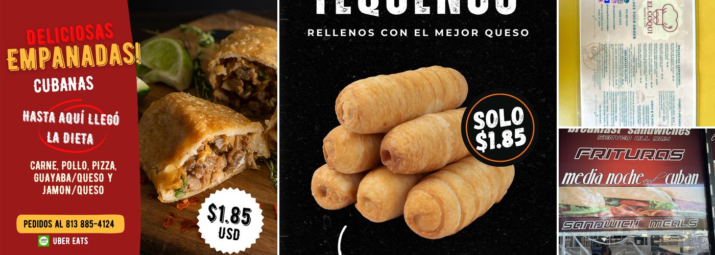 El Coqui Bakery Menu