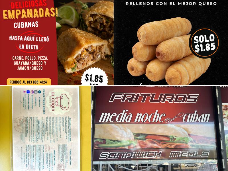 El Coqui Bakery Menu