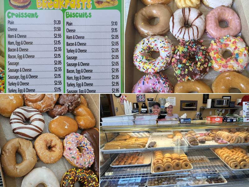 Hole In One Donuts Menu