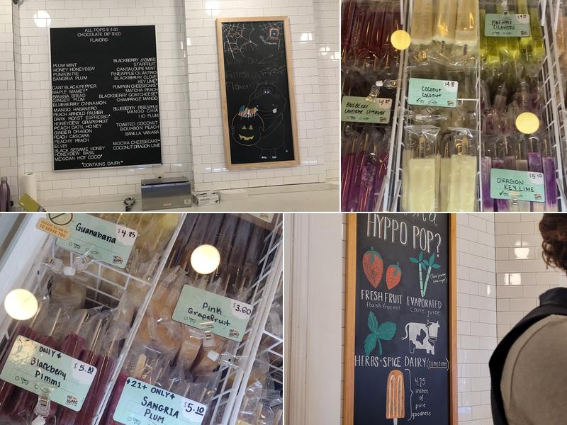 The Hyppo Hyde Park Menu