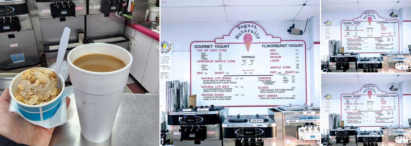 Yogurt Naturally Menu