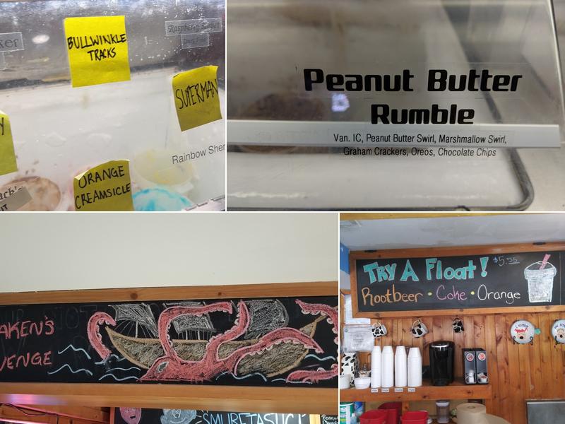 Old Farmer's Creamery Menu