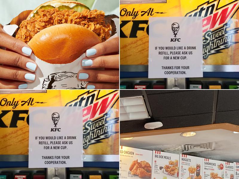 KFC Menu
