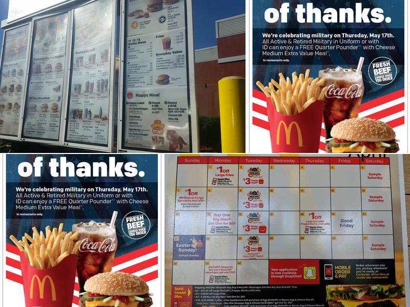 McDonald's Menu