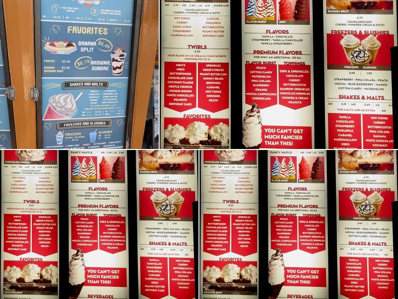 Twistee Treat Winter Park Menu