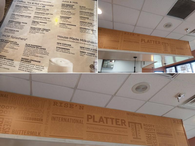 IHOP Menu