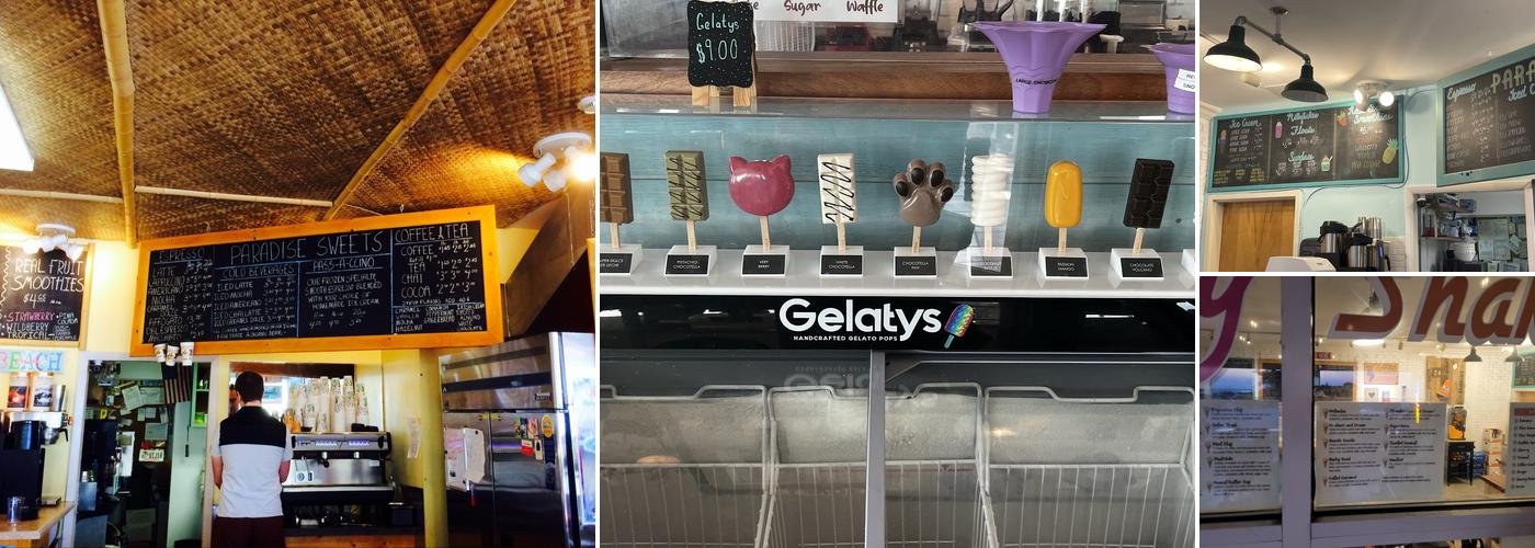 Paradise Sweets Menu