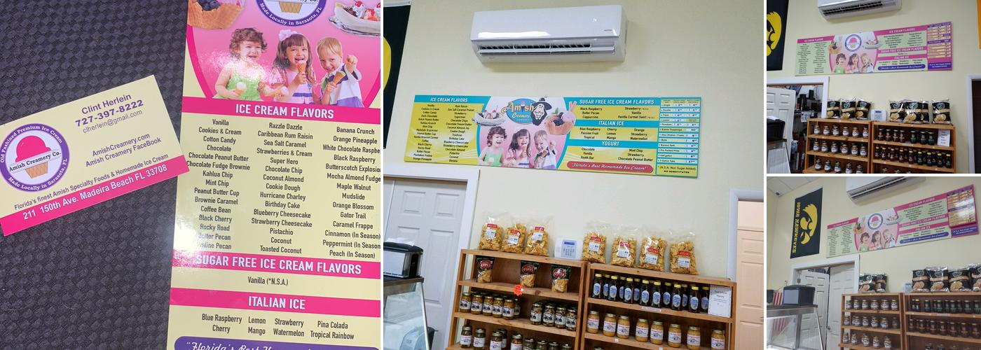 Amish Creamery Co Menu