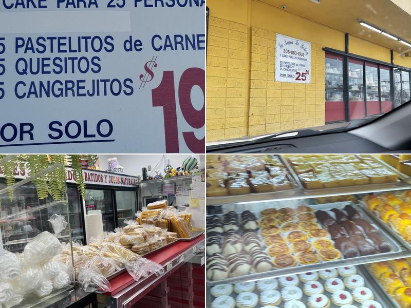 La Nueva Fe Bakery Menu