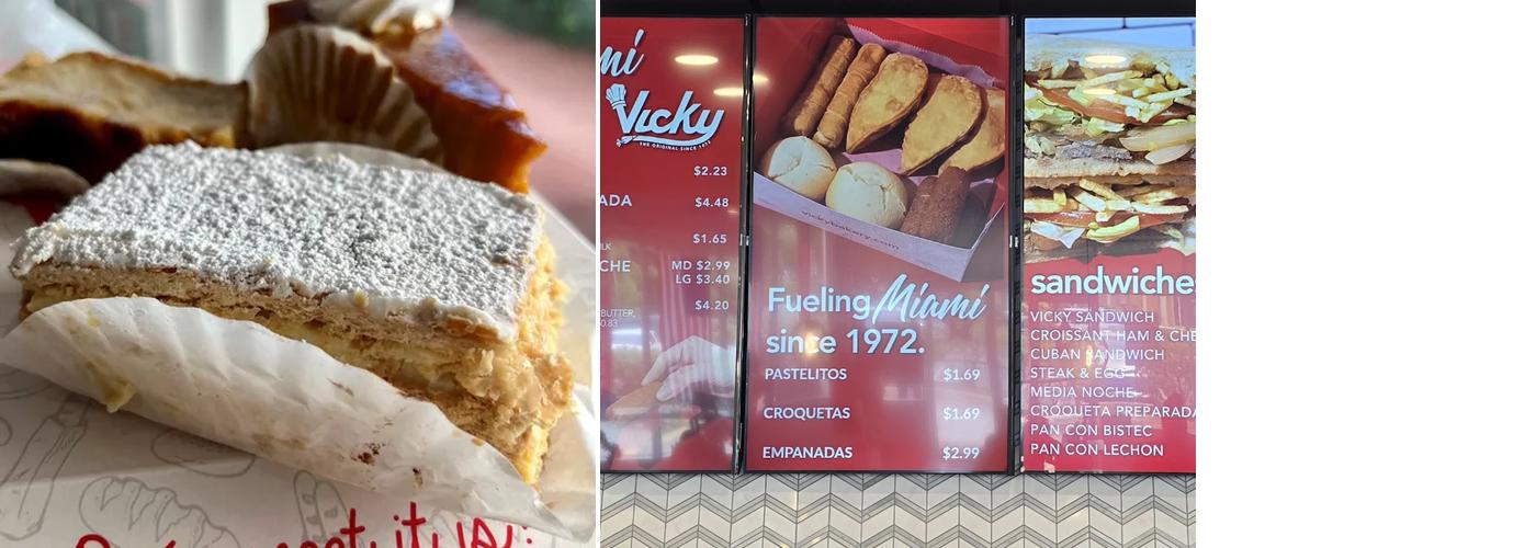 Vicky Bakery Menu
