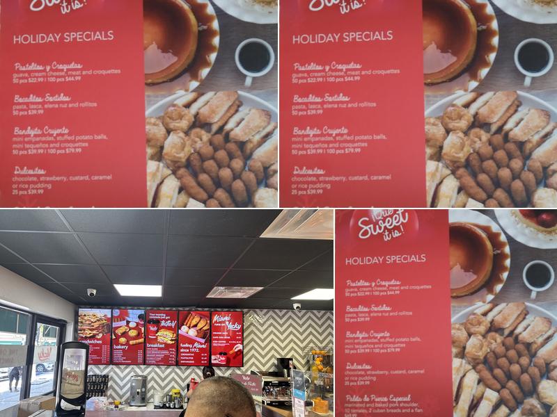 Vicky Bakery Menu