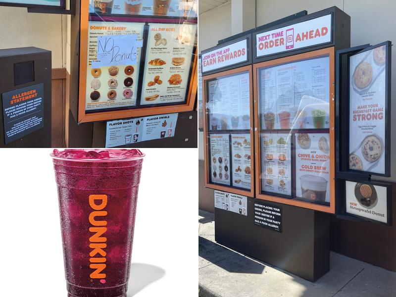 Dunkin' Menu