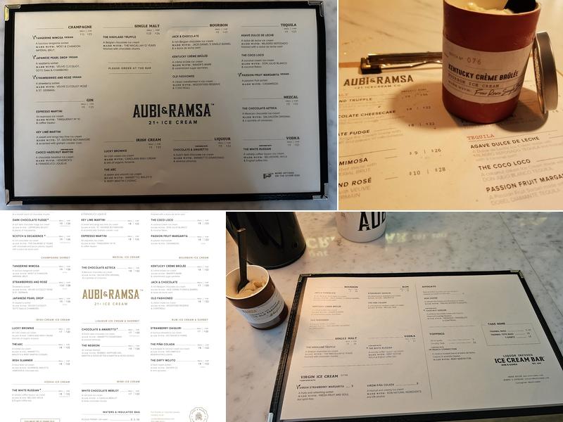 AUBI & RAMSA Menu