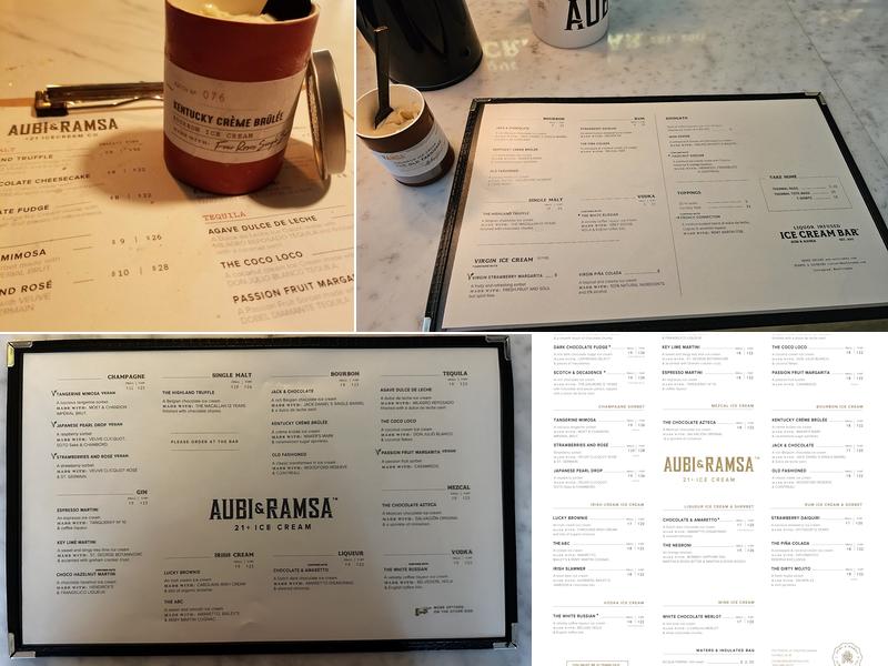 AUBI & RAMSA Menu