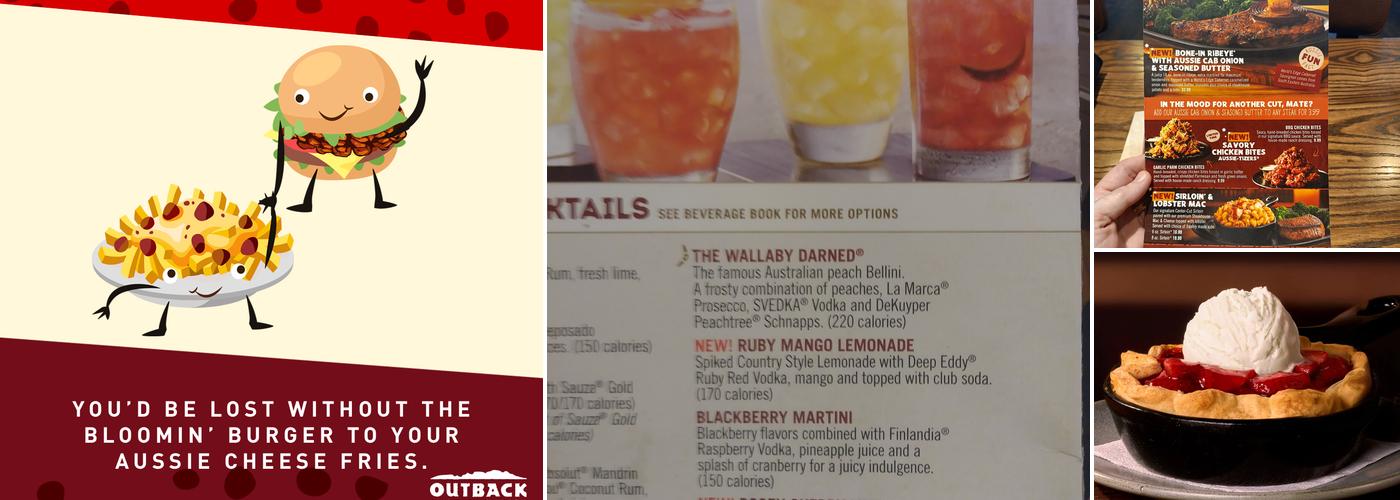 Outback Steakhouse Menu