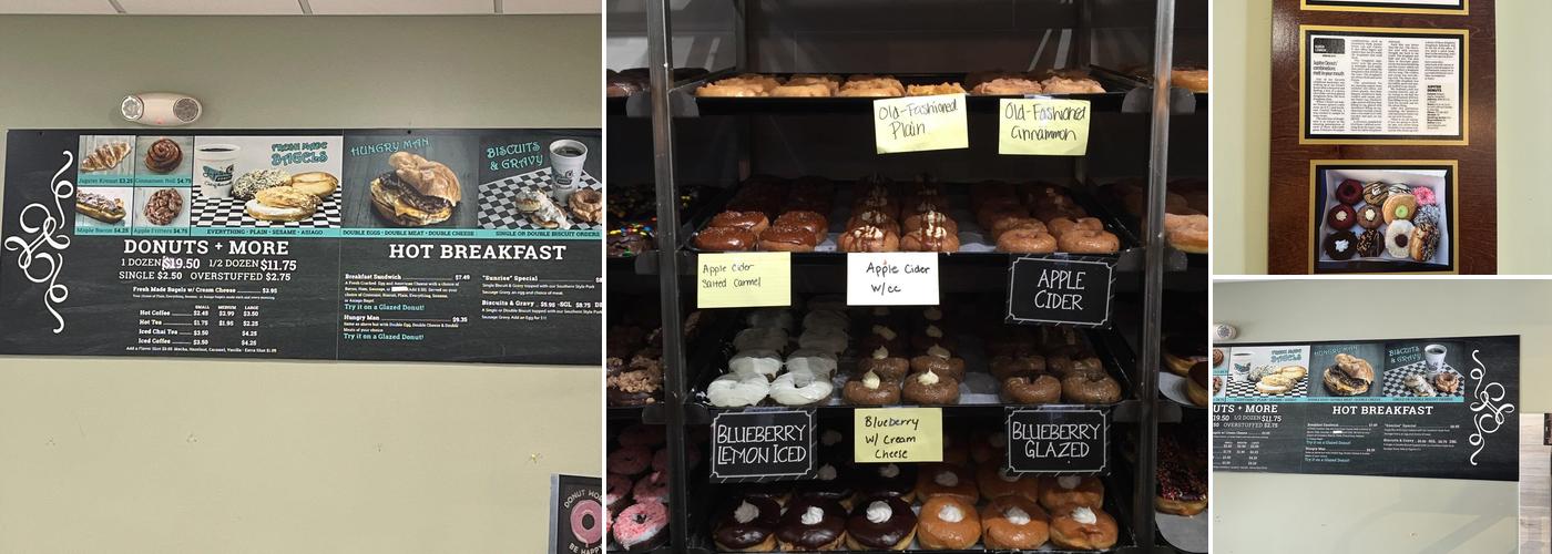 Jupiter Donuts Menu