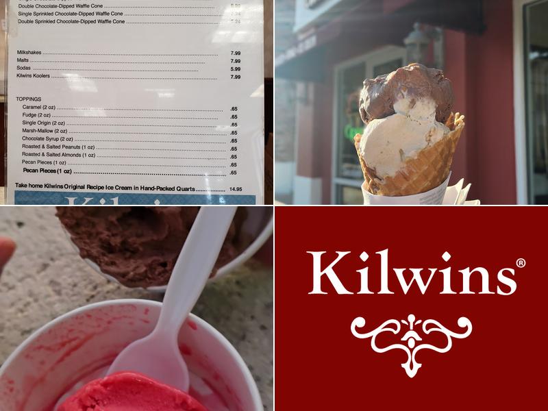 Kilwins Ice Cream - Chocolate - Fudge Menu