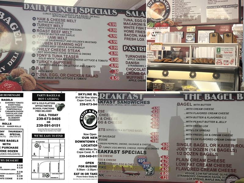STUFF-A-BAGEL DELI-BAKERY Menu