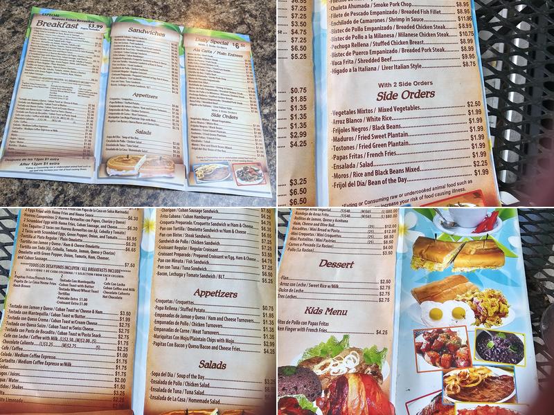 Coco Bakery-Restaurant Menu