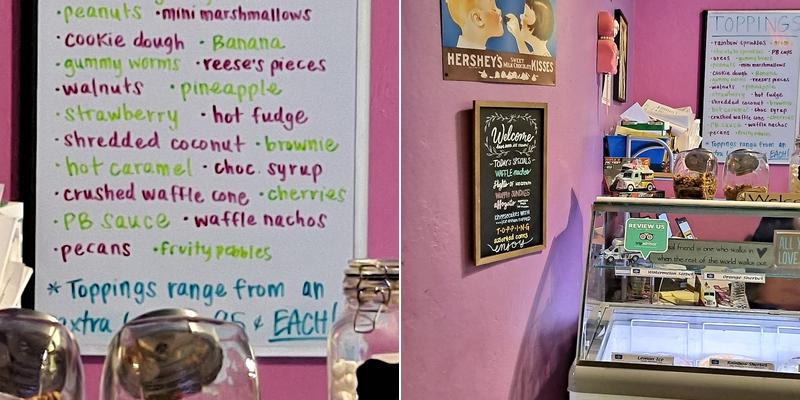 2 Scoops & Sprinkles Menu