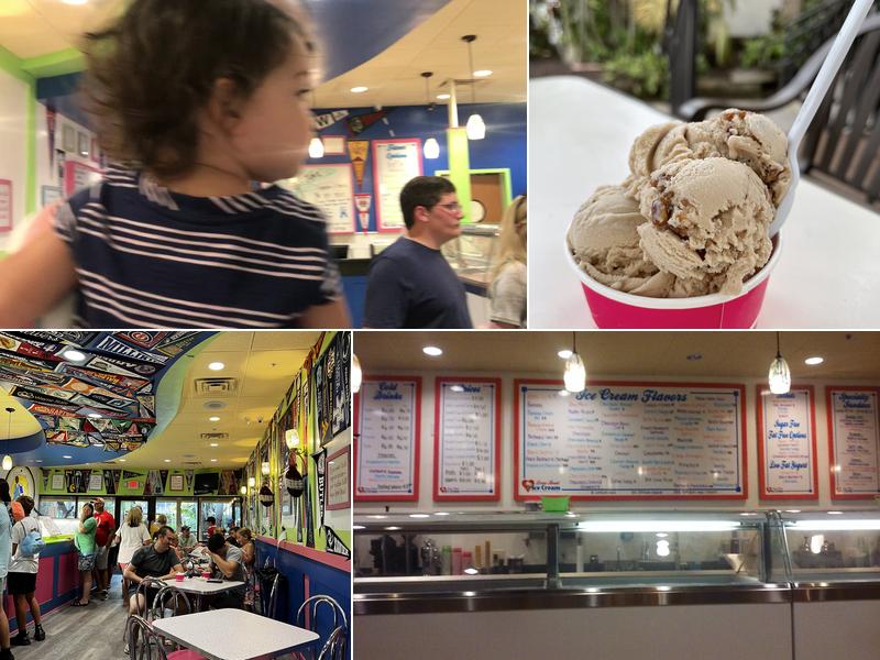 Love Boat Ice Cream Menu