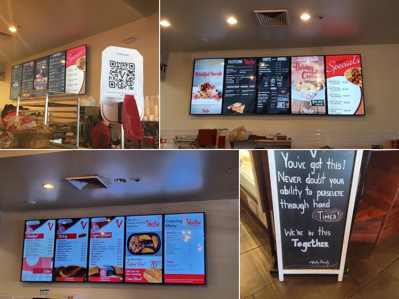 Vicky Bakery Menu