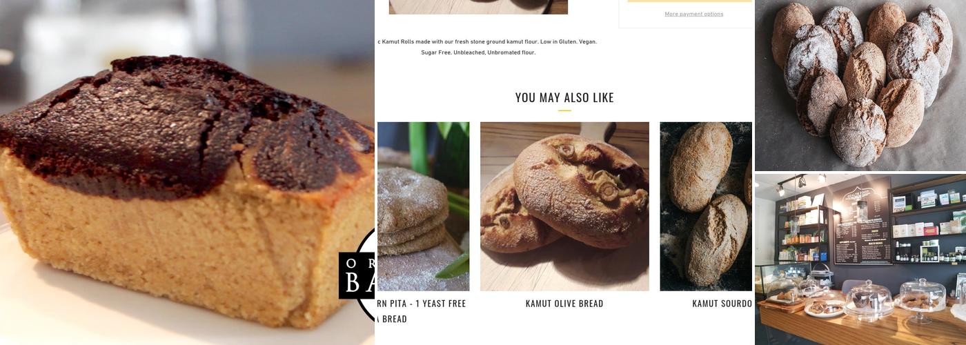 Joseph's Organic Bakery Menu