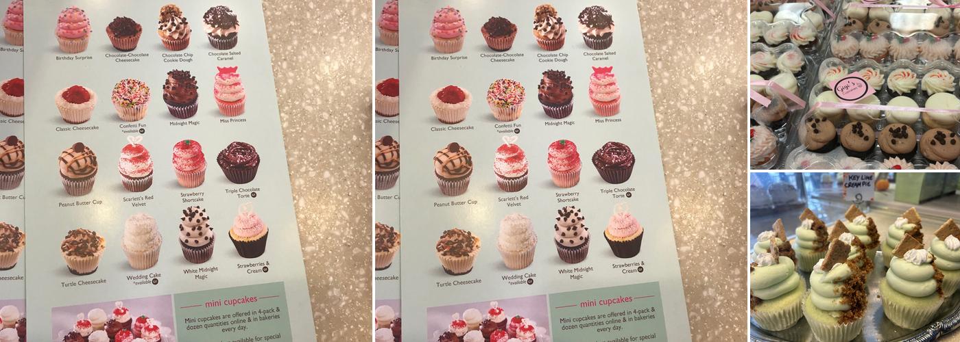 Gigi's Cupcakes Gainesville Menu