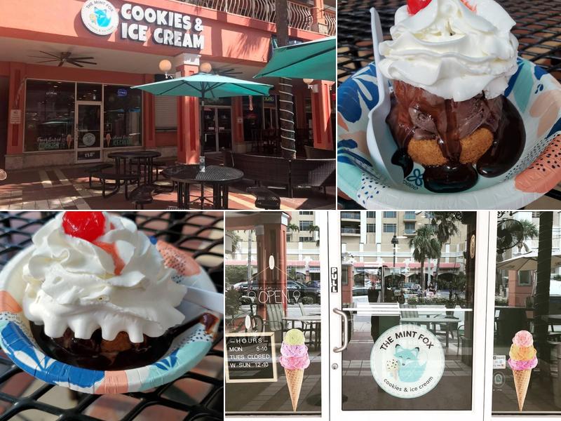 The Mint Fox Cookies & Ice Cream 483 Mandalay Ave #114, Clearwater