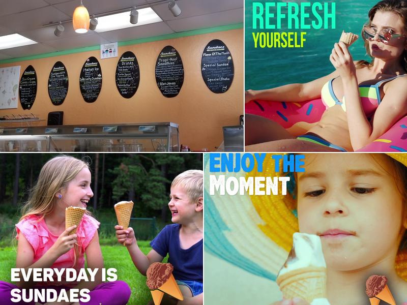 Sundaes Hershey's Ice Cream Menu