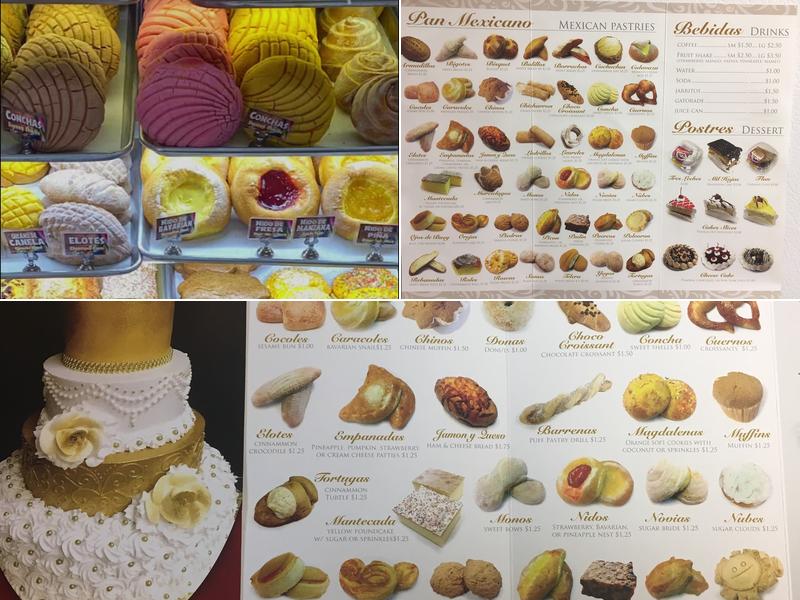 La Ideal Bakery Menu