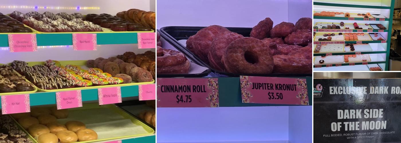 Jupiter Donuts Royal Palm Menu