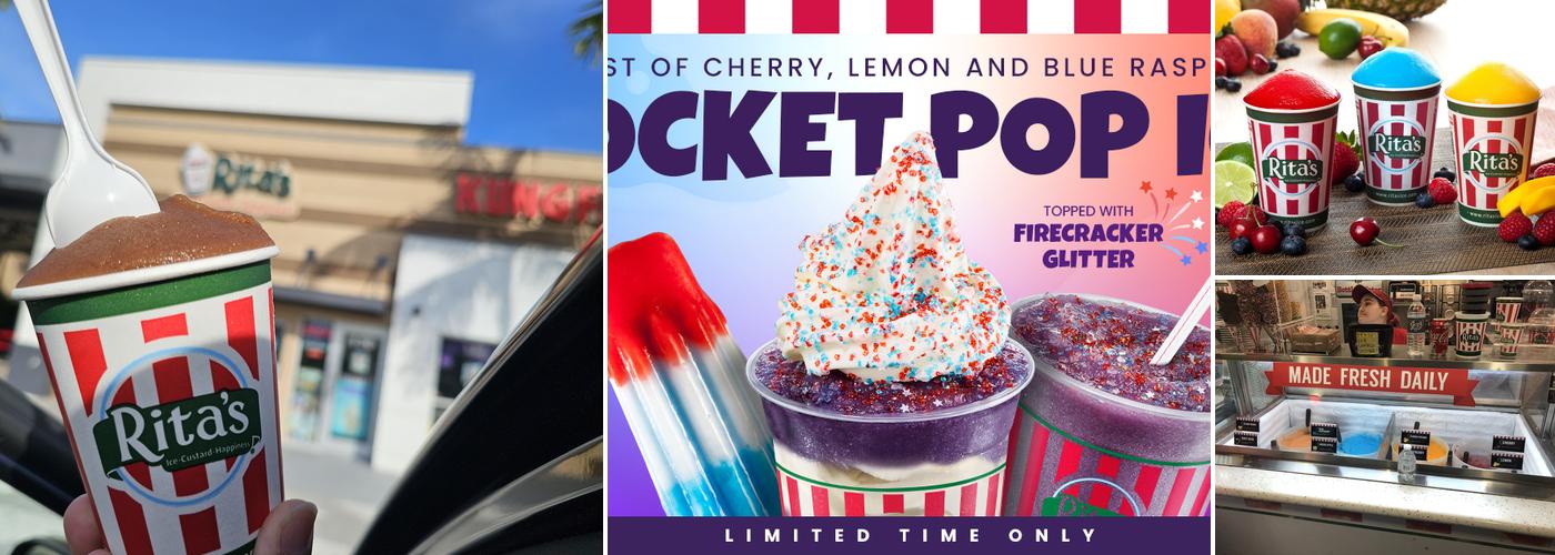 Rita's Italian Ice & Frozen Custard Menu