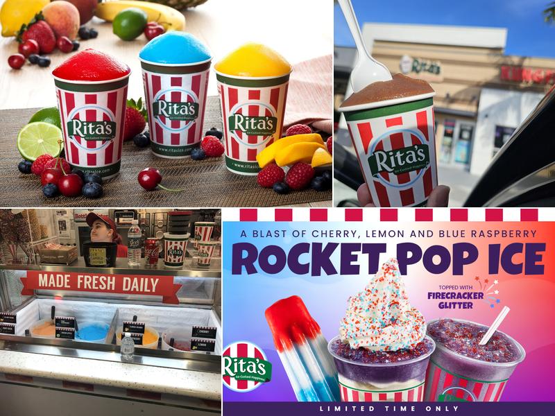 Rita's Italian Ice & Frozen Custard Menu