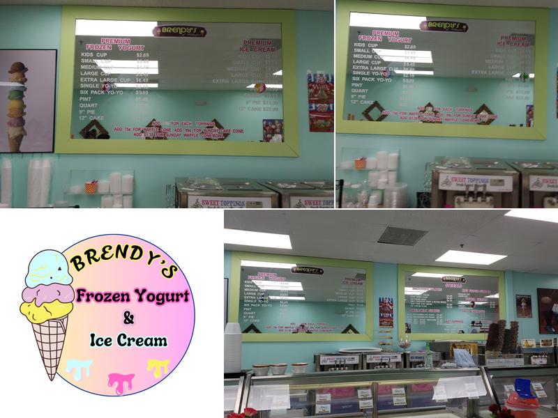 BRENDY'S FROZEN YOGURT & ICE CREAM Menu