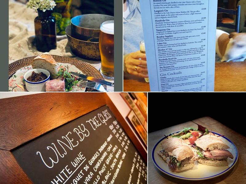 The Hare & Hounds Inn, Bowland Bridge Menu