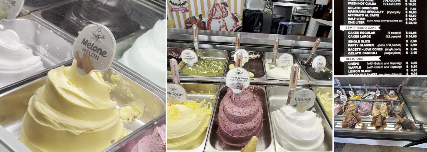 Mammamia Gelato Italiano - Miami Menu