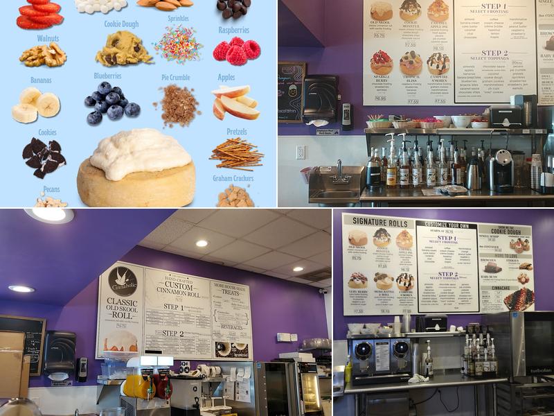 Cinnaholic Menu