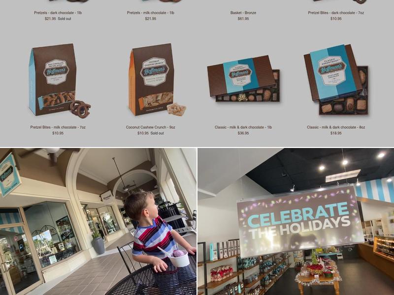 Hoffman's Chocolates Menu