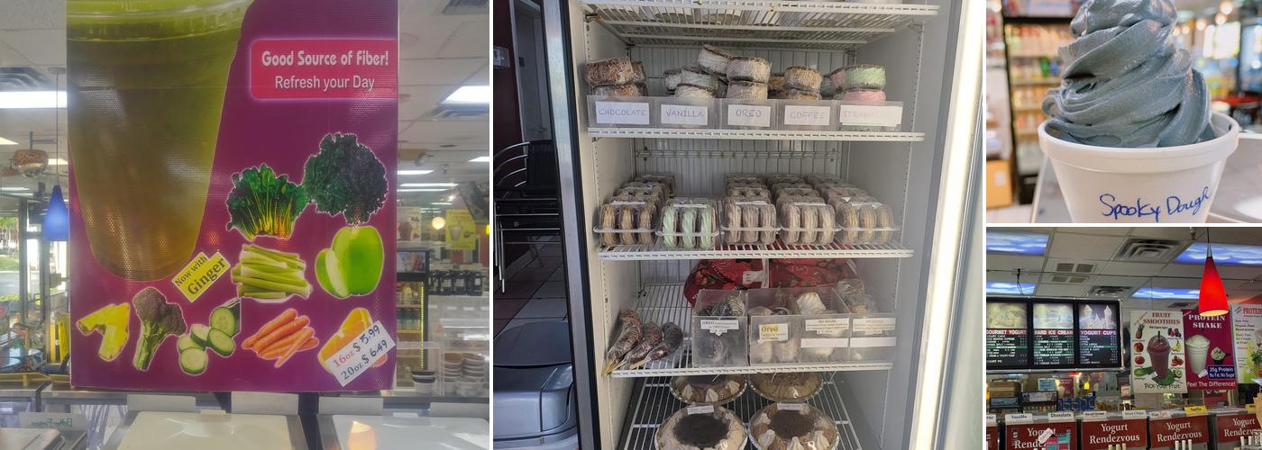 Yogurt Rendezvous Menu