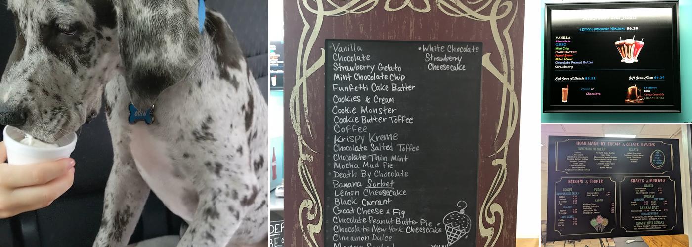 Sweet Spot of DeLand Menu