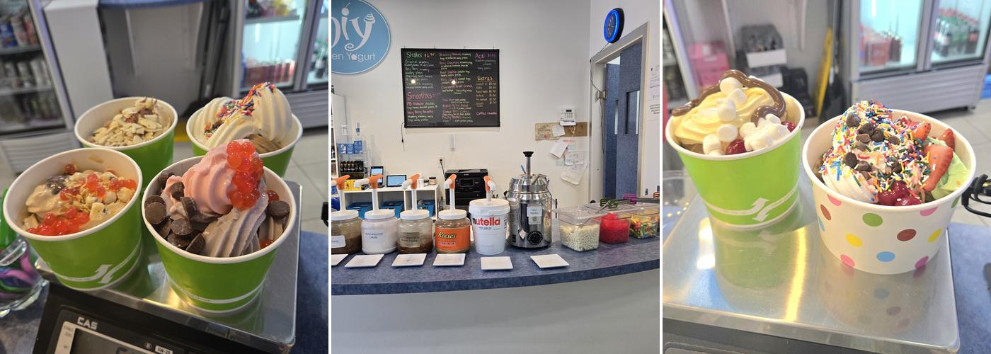 DiY Frozen Yogurt Menu