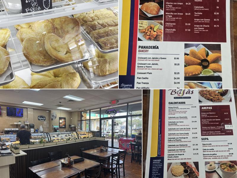 Brisas Bakery & Restaurant Menu
