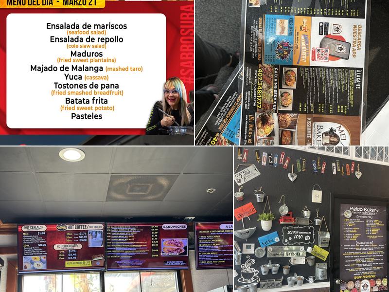 Melao Bakery - Orlando Menu