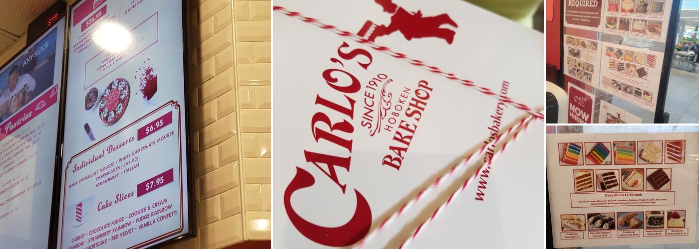 Carlo's Bakery Menu