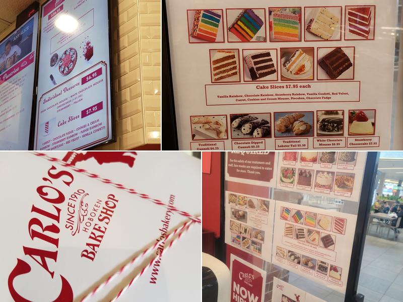 Carlo's Bakery Menu