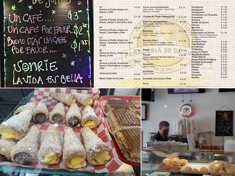 Panaderia 20 De Julio Menu