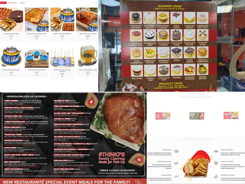 Pinecrest Bakery - Miller Menu