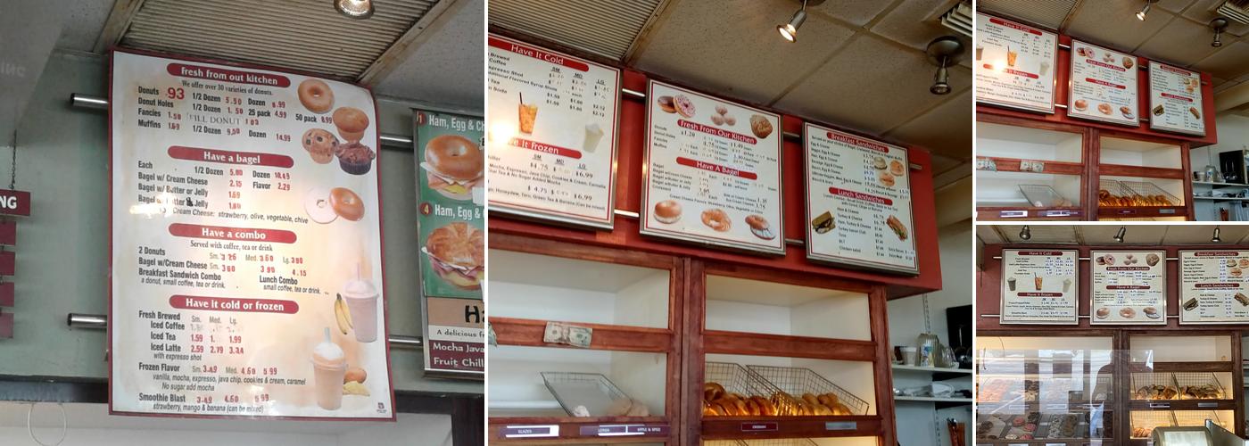 Java Junction Donut & Coffee Menu